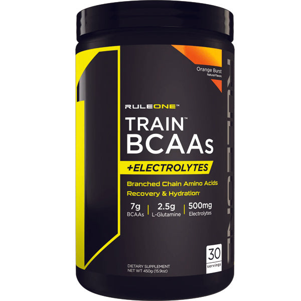 Close-up of HydraFuel BCAAs powder in a scoop