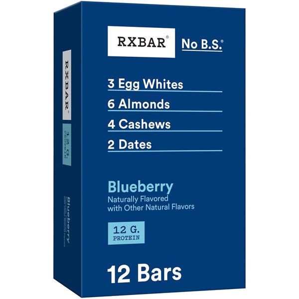 Meal replacement bars for breakfast on a kitchen counter
