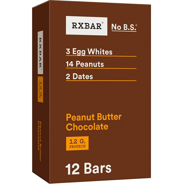 Meal replacement bars for breakfast on a kitchen counter