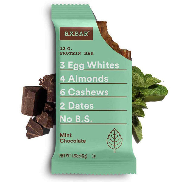 Athlete grabbing a protein bar after workout
