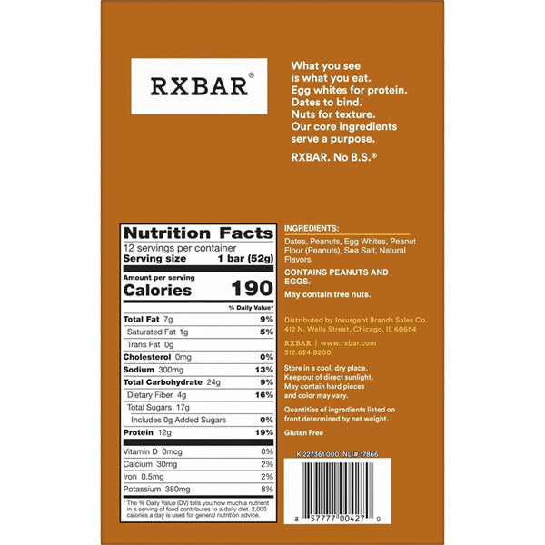 Meal replacement bars for breakfast on a kitchen counter
