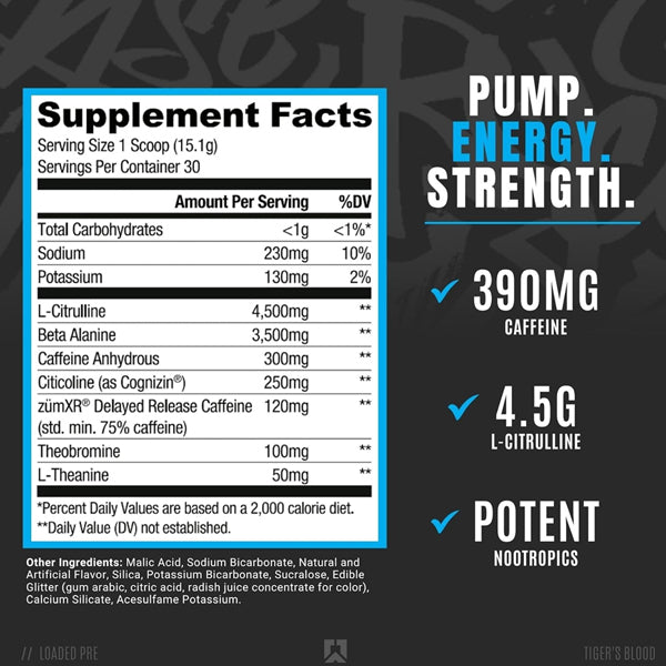 A scoop of Ryse Power Pre-Workout next to a shaker bottle, demonstrating ease of use.
