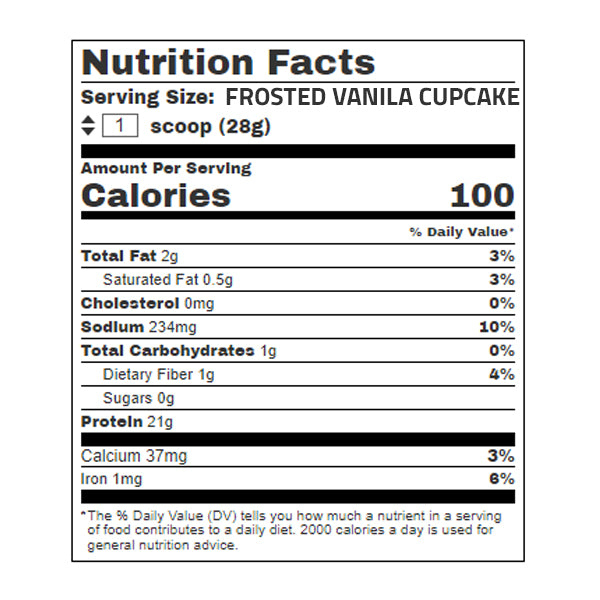 Organic gluten-free protein powder with natural ingredients in a clean kitchen setting