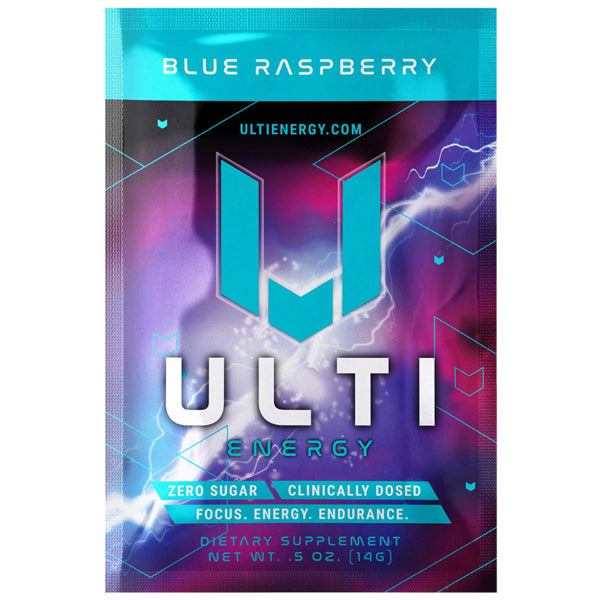 ULTI in action — gamer using ULTI as focus supplement for professionals during esports tournament
