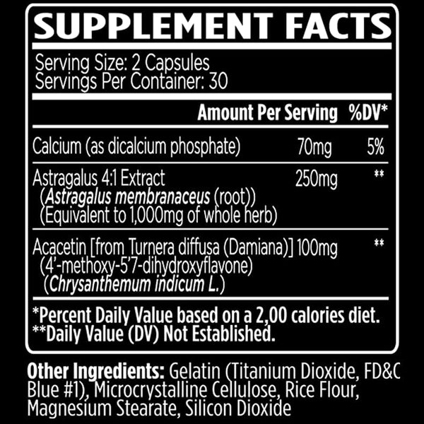 Athlete taking Arimidrol capsules for cutting and muscle definition