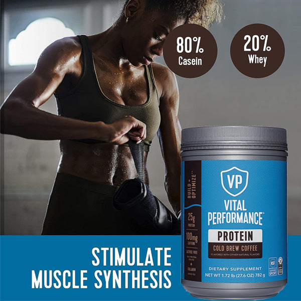 High-quality protein powder ideal for muscle gain and post-workout recovery