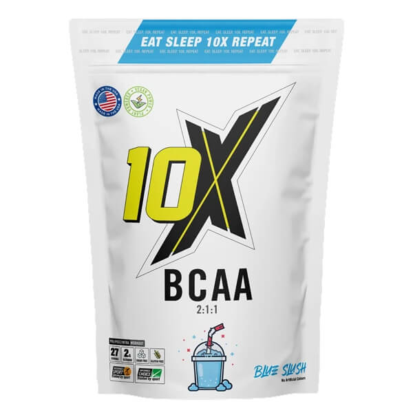 Vegan BCAA powder in a fitness setting, supporting workout recovery