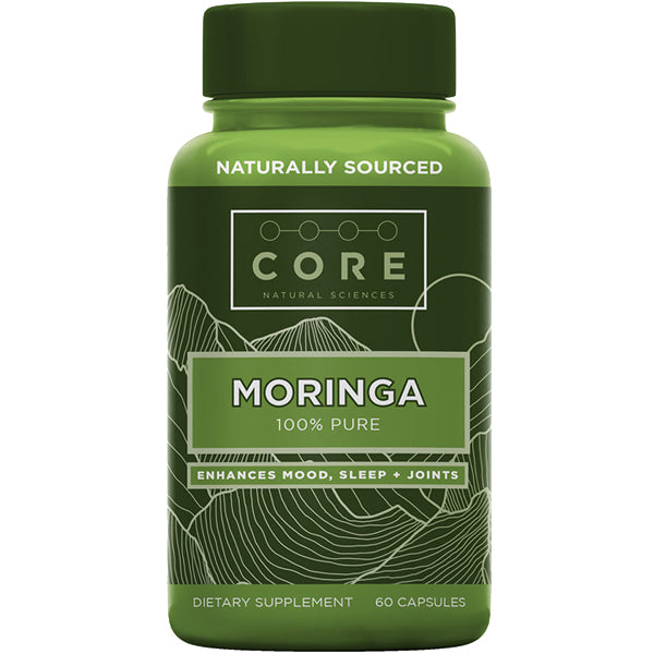 Close-up of Vitality Boost Moringa Capsules showcasing their vibrant packaging and natural ingredients.