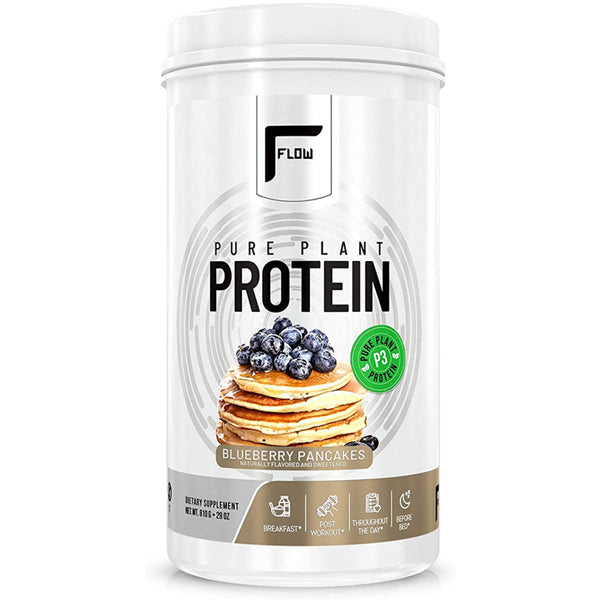 Organic vegan protein powder with pea, pumpkin, and watermelon seeds for natural energy