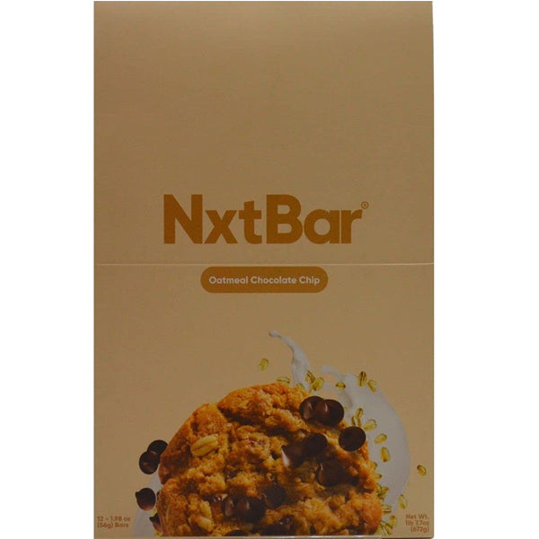 Close-up of NxtBar keto energy bar with natural ingredients