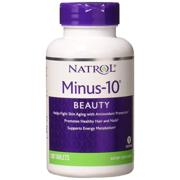 Radiant Skin Rejuvenation Formula bottle showcasing its key ingredients for skin health.