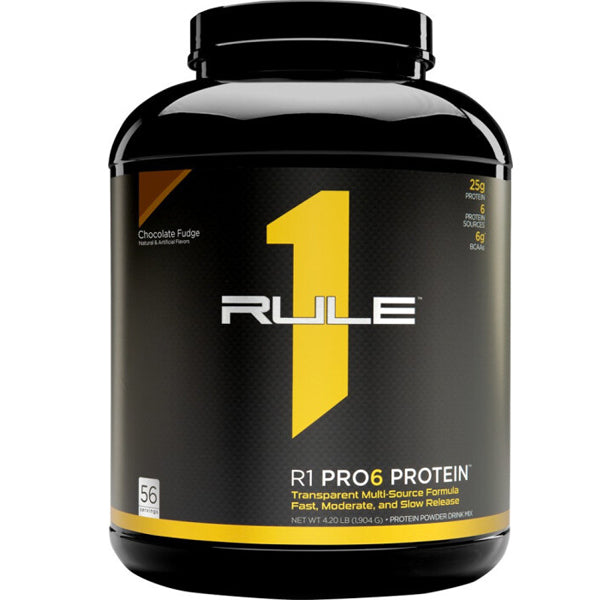 Pro6 Whey Protein Blend in a shaker bottle, ready for a post workout protein shake.